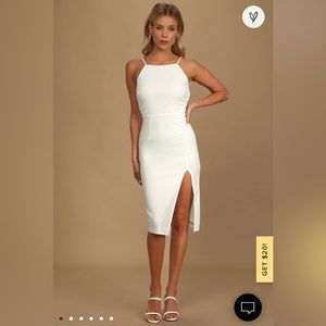Lulu’s Backless Bodycon Midi Dress